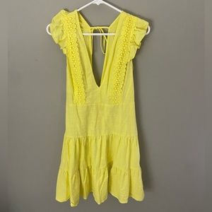 Double Crazy Yellow Dress
